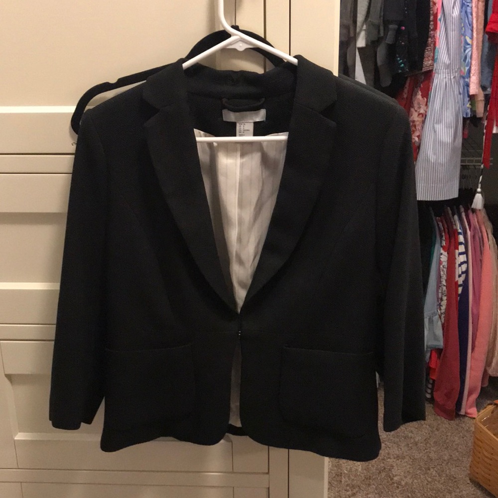 Black blazer